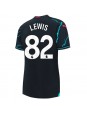 Manchester City Rico Lewis #82 Ausweichtrikot für Frauen 2023-24 Kurzarm